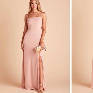 BENNY DRESS
CREPE DUSTY ROSE Birdy Grey